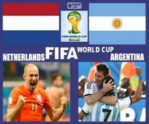 пазл Нидерланды - Аргентина, полуфинал, Бразилия 2014